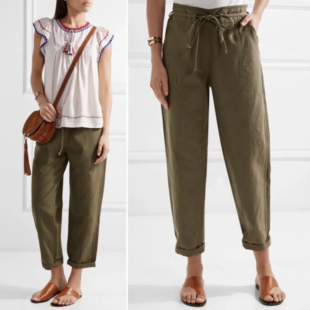 Ulla Johnson Agata Linen Blend Pants Size 2